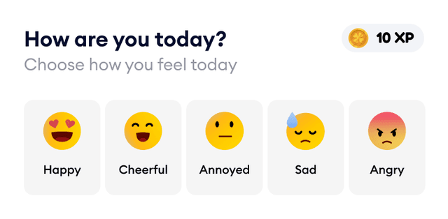 Mood selection image
